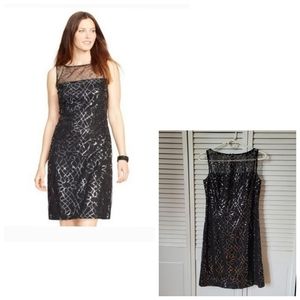 AMERICAN LIVING Sequin Sheath Party Dress, Size 6